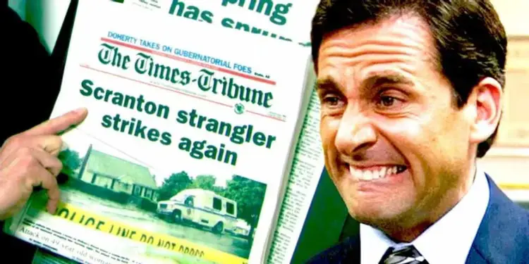 the office scranton strangler newspaper and michael – The Office Mantıklı Olan 12 Hayran Teorisi – 2025