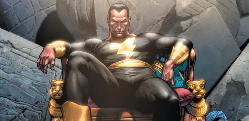 Black Adam Eternium çizgi romanlarda görünüyor mu?