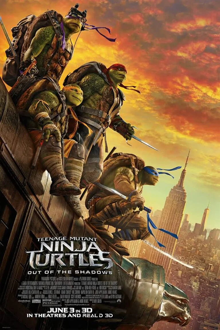 Ninja Kaplumbağalar Hangi Sırayla İzlenir? Kronolojik İzleme Sırası 2025 – 10 6. Ninja Kaplumbağalar: Gölgelerin İçinden (2016)