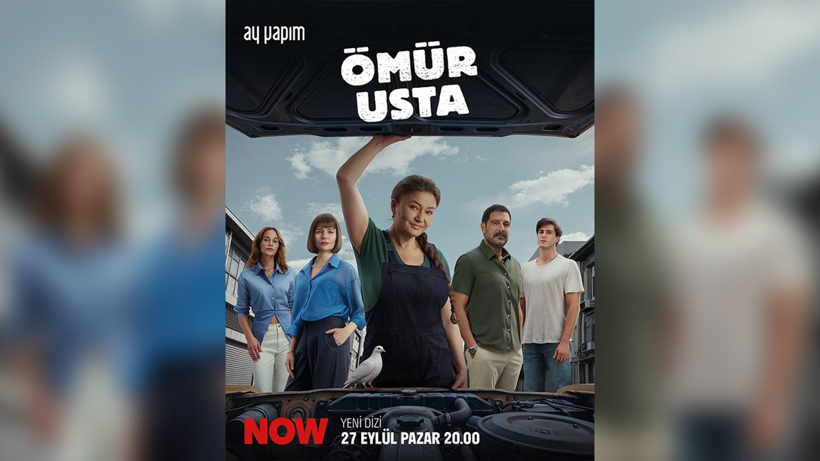 Ömür Usta resmi afişi NOW 27 Eylül Pazar