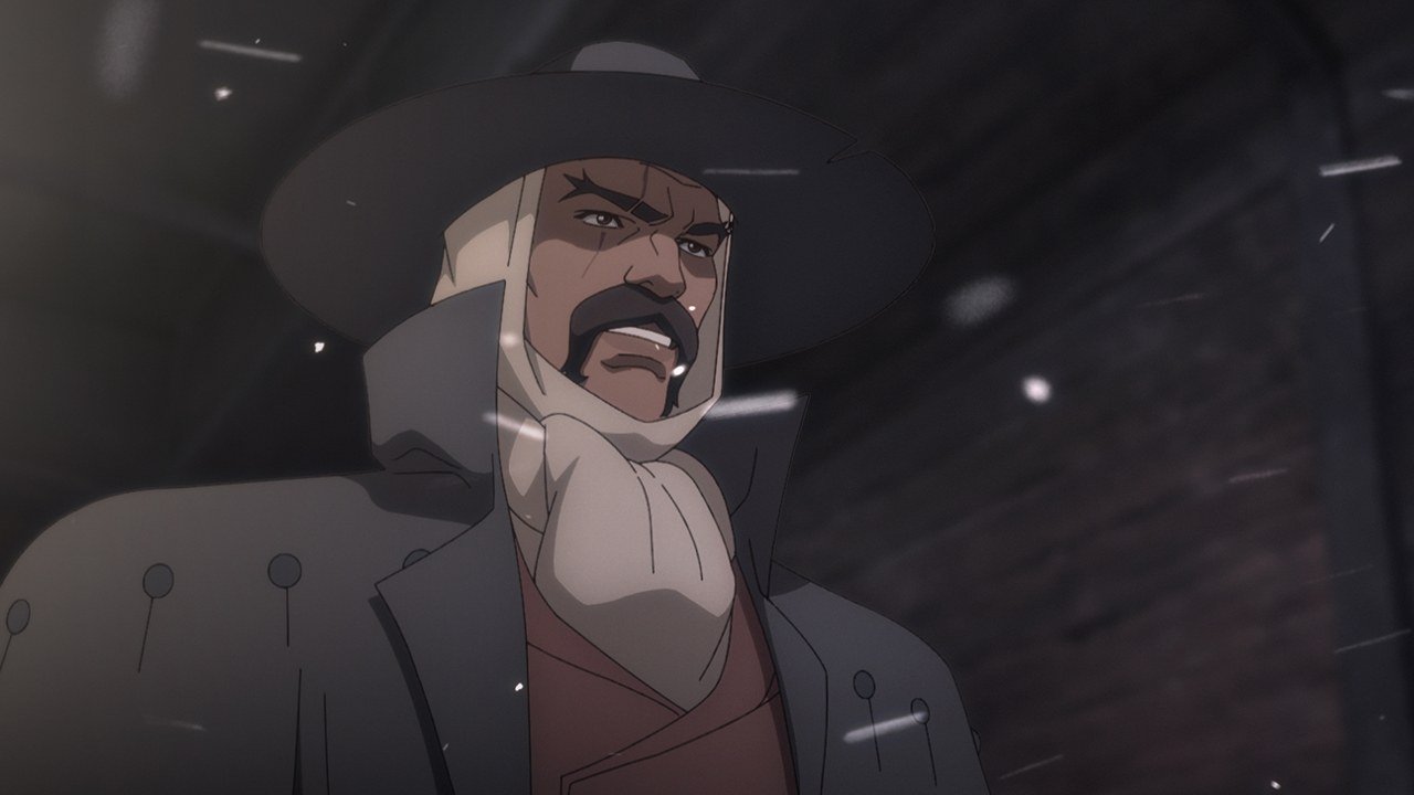 Bass X Machina Netflix resmi first look tanıtım görseli steampunk western