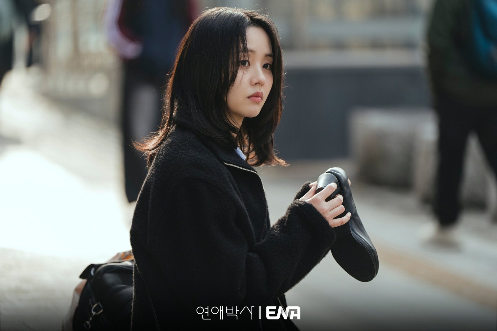 Between Steps resmi karesinden set ortamında Kim So-hyun