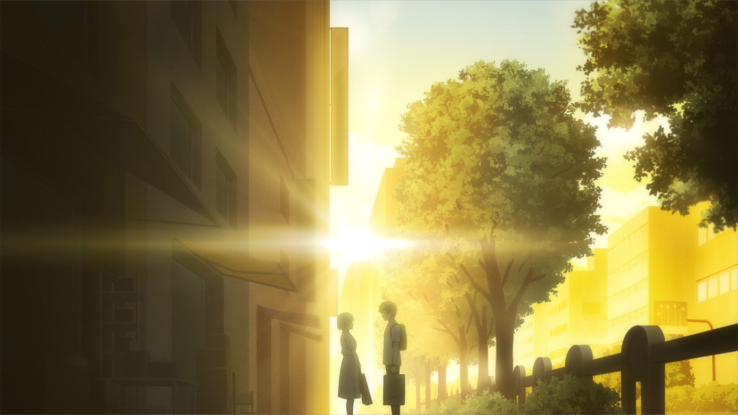 Chitose Is in the Ramune Bottle resmi siteden 14. bölüm ikinci önizleme sahne karesi